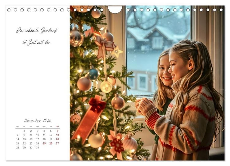 Produktbild: Schwesterzeit - Mit dir ist jeder Tag besonders (Wandkalender 2026 DIN A4 quer), CALVENDO Monatskalender