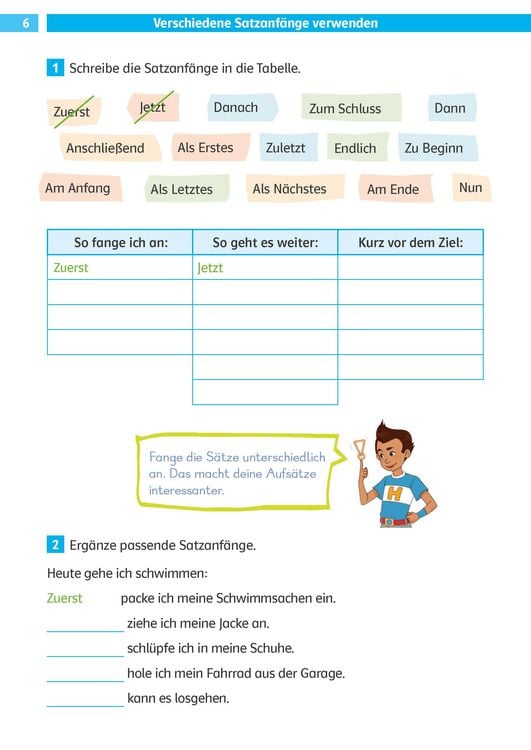 Produktbild: Die Deutsch-Helden Aufsatz 3. Klasse