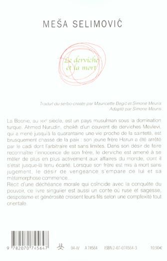Produktbild: Le derviche et la mort