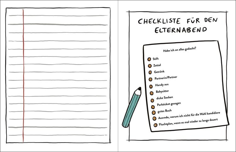 Produktbild: Das Kritzelbuch f&uuml;r den Elternabend