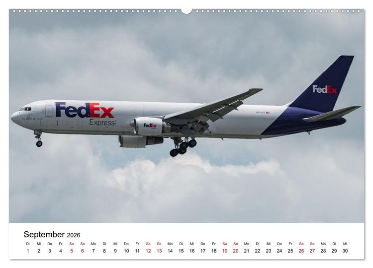 Produktbild: Flieger von Boeing (Wandkalender 2026 DIN A2 quer), CALVENDO Monatskalender