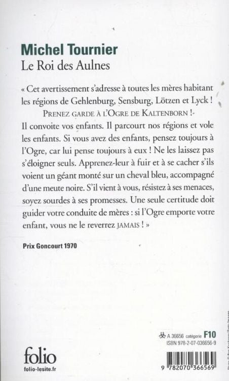 Produktbild: Le Roi des Aulnes