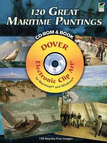 Produktbild: 120 Great Maritime Paintings CD-ROM and Book