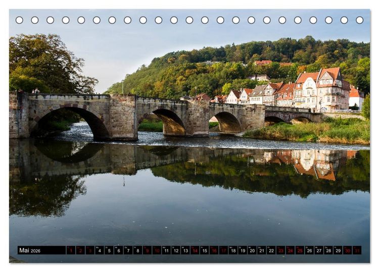 Produktbild: Hann. M&uuml;ndener Ansichten (Tischkalender 2026 DIN A5 quer), CALVENDO Monatskalender