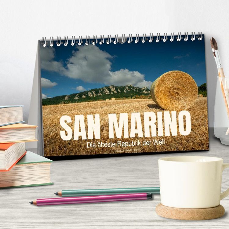Produktbild: San Marino Die &auml;lteste Republik der Welt (Tischkalender 2026 DIN A5 quer), CALVENDO Monatskalender