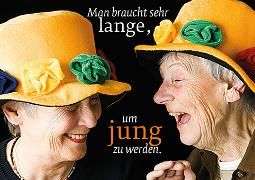 Produktbild: Eschbacher Textkarte. Jung werden