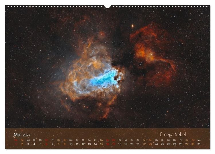 Produktbild: Deep Sky Kalender (Wandkalender 2027 DIN A2 quer), CALVENDO Monatskalender