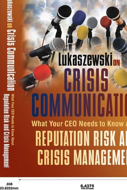 Produktbild: Lukaszewski on Crisis Communication