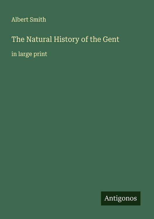 Produktbild: The Natural History of the Gent