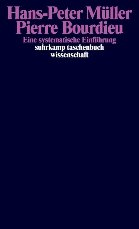 Produktbild: Pierre Bourdieu