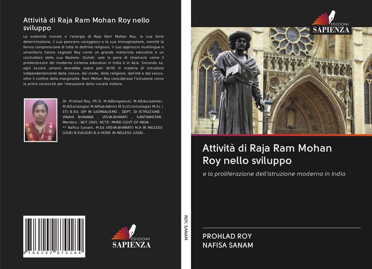 Produktbild: Attivit&agrave; di Raja Ram Mohan Roy nello sviluppo
