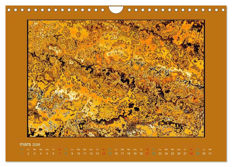 Produktbild: L'&acirc;me sauvage de l'abstrait (Calendrier mural 2026 DIN A4 vertical), CALVENDO calendrier mensuel