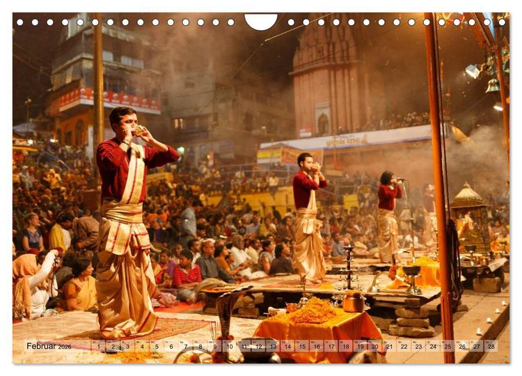 Produktbild: Alltag in Indien (Wandkalender 2026 DIN A4 quer), CALVENDO Monatskalender
