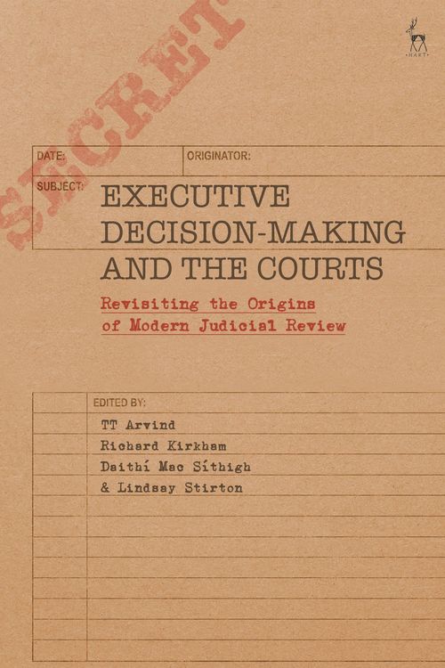 Produktbild: Executive Decision-Making and the Courts