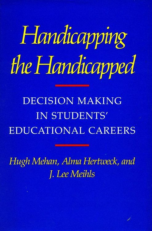 Produktbild: Handicapping the Handicapped