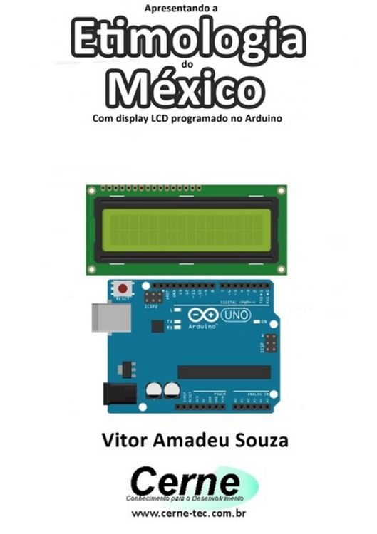 Produktbild: Apresentando A Etimologia Do M&eacute;xico Com Display Lcd Programado No Arduino