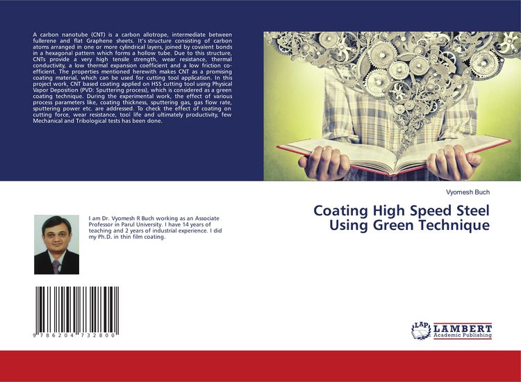 Produktbild: Coating High Speed Steel Using Green Technique