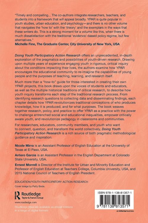 Produktbild: Doing Youth Participatory Action Research