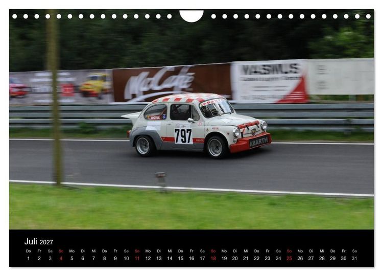 Produktbild: Auto - Bergrennen (Wandkalender 2027 DIN A4 quer), CALVENDO Monatskalender