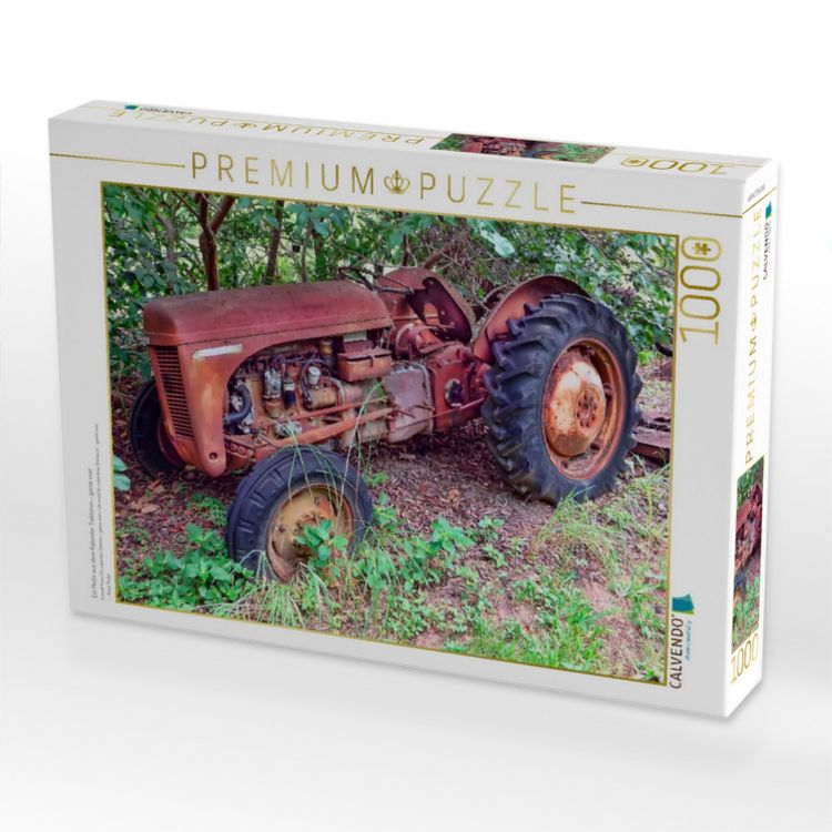 Produktbild: CALVENDO Puzzle Ein Motiv aus dem Kalender Traktoren - game over | 1000 Teile Lege-Gr&ouml;&szlig;e 64x48cm Foto-Puzzle f&uuml;r gl&uuml;ckliche Stunden