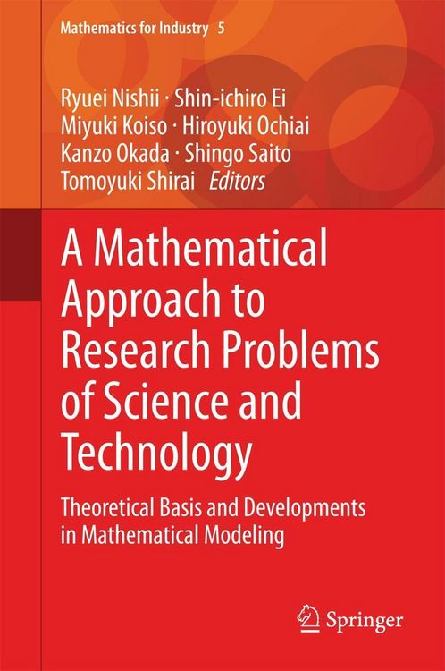Produktbild: A Mathematical Approach to Research Problems of Science and Technology