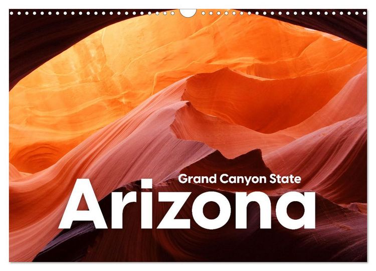 Produktbild: Arizona - Grand Canyon State (Wandkalender 2026 DIN A3 quer), CALVENDO Monatskalender