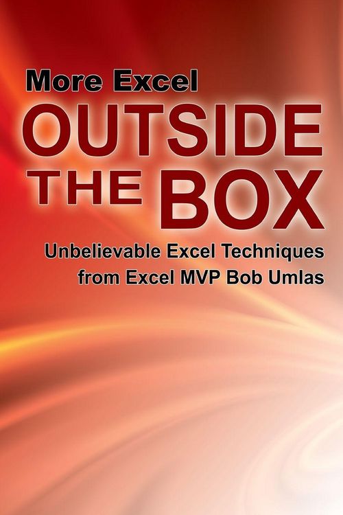 Produktbild: More Excel Outside the Box