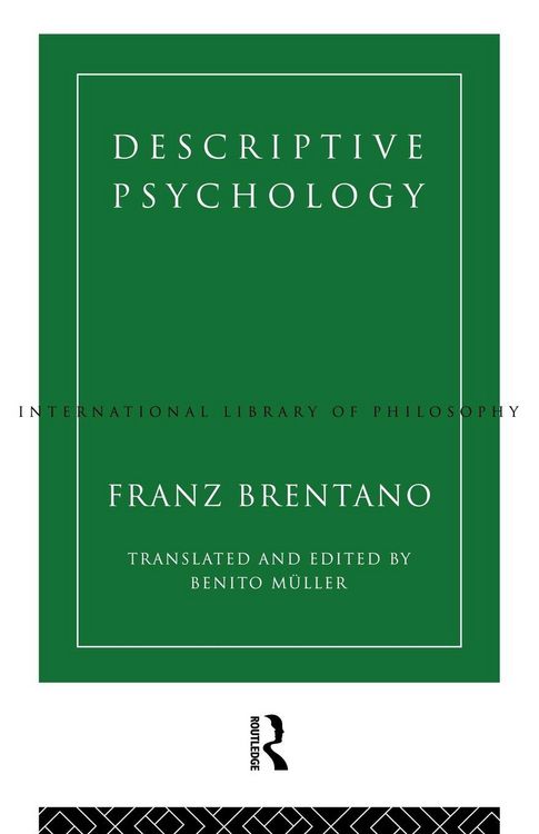 Produktbild: Descriptive Psychology