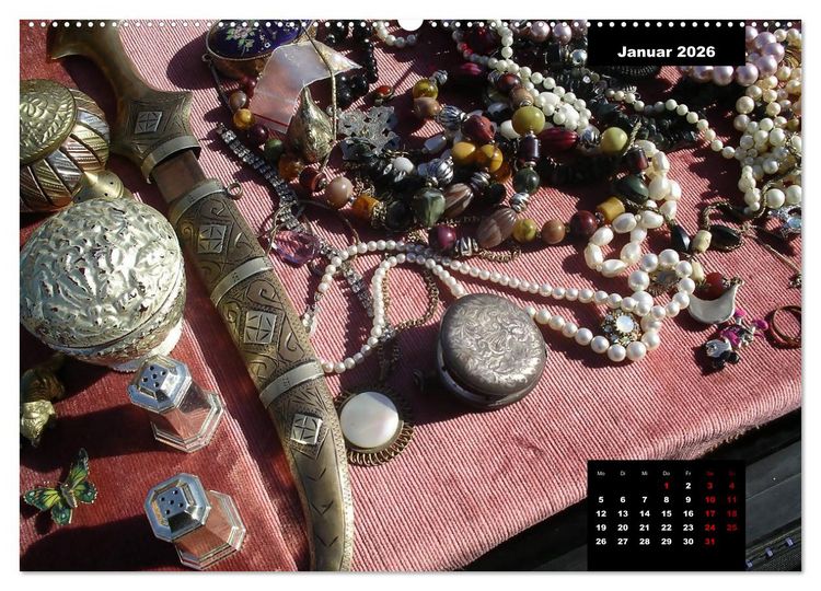 Produktbild: Tr&ouml;del, Flohmarkt & Antikes (Wandkalender 2026 DIN A2 quer), CALVENDO Monatskalender