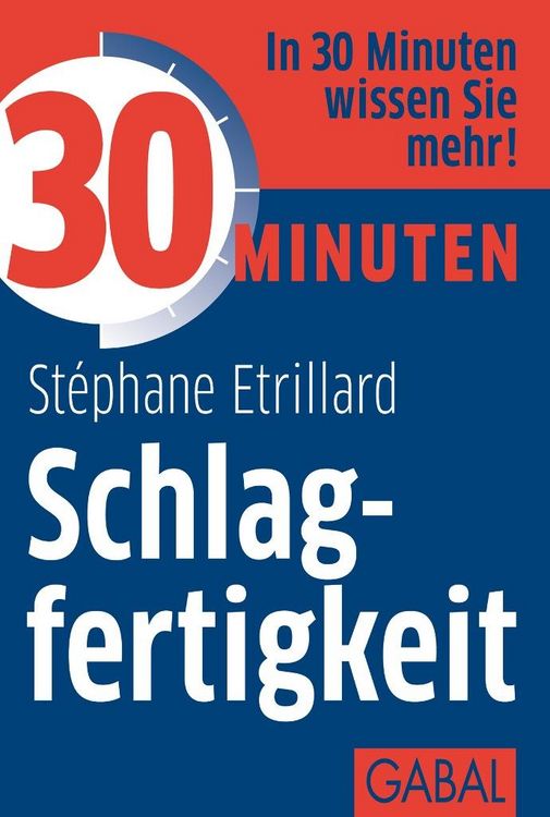 Produktbild: 30 Minuten Schlagfertigkeit