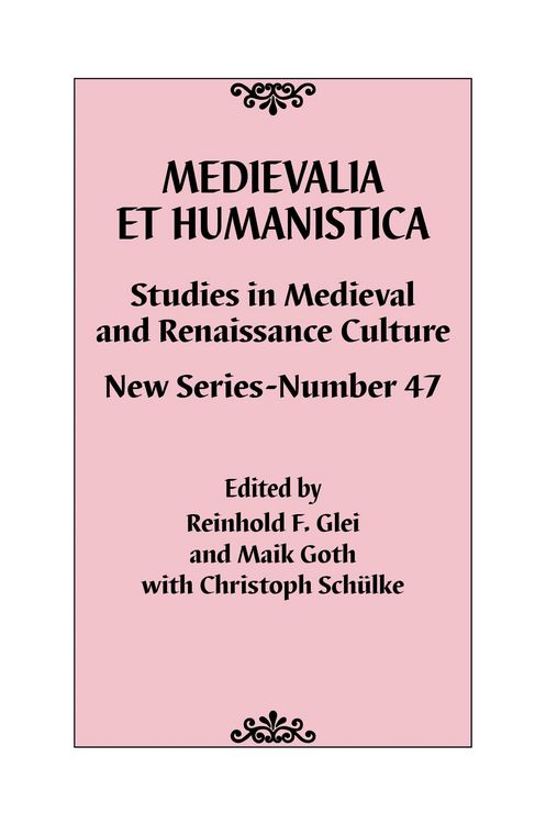 Produktbild: Medievalia et Humanistica, No. 47