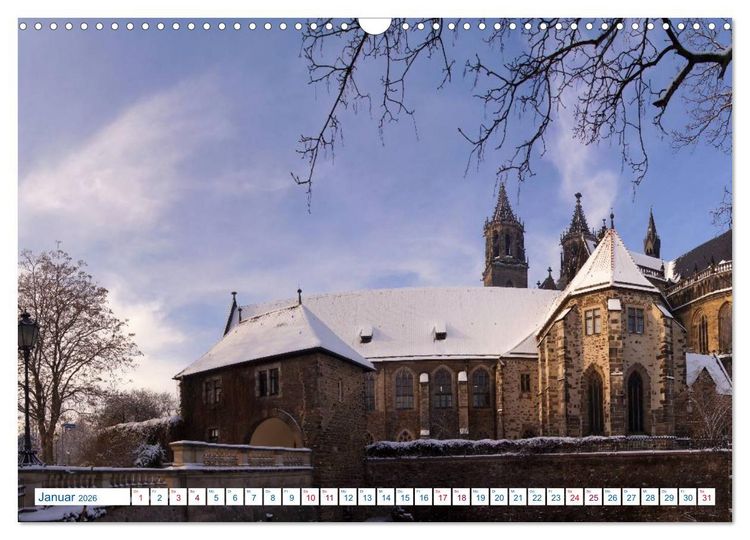 Produktbild: Magdeburg und Umgebung 2026 (Wandkalender 2026 DIN A3 quer), CALVENDO Monatskalender
