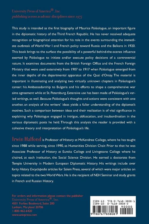 Produktbild: Maurice PalZologue