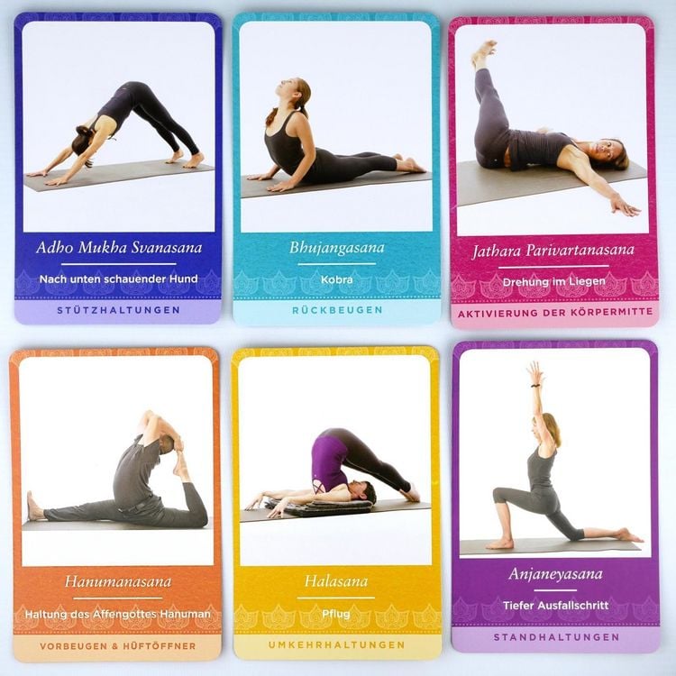 Produktbild: Yoga-Workouts gestalten &ndash; Kartenset