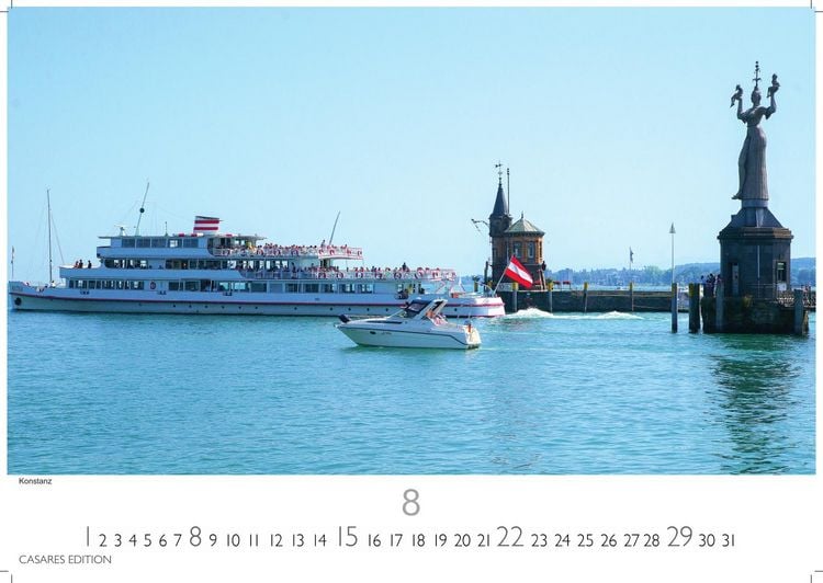 Produktbild: Bodensee Kalender 2027 &ndash; Wandkalender | Fotokalender Deutschland 35x50cm -mit stimmungsvollen Landschaftsmotiven rund um See, Ufer, Berge und malerische Orte