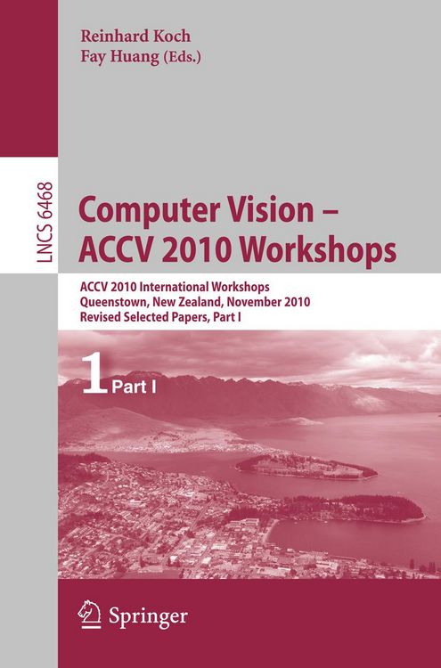 Produktbild: Computer Vision -- ACCV 2010 Workshops