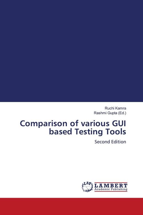 Produktbild: Comparison of various GUI based Testing Tools