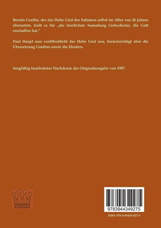 Produktbild: Biblische Liebeslieder