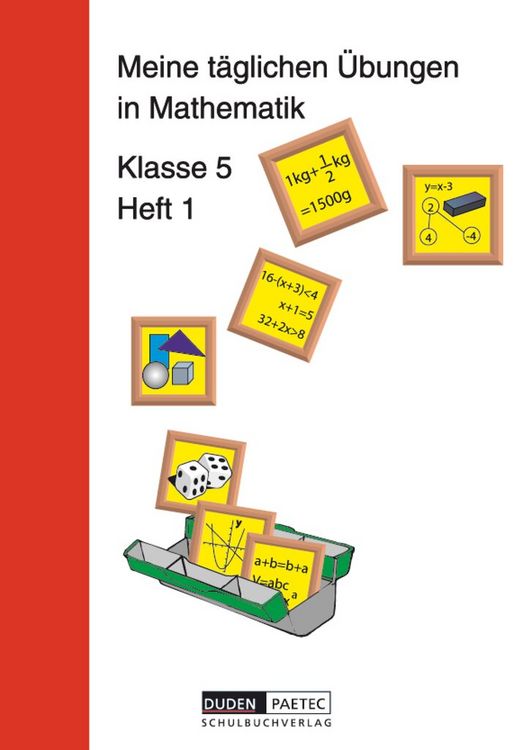 Produktbild: Meine t&auml;glichen &Uuml;bungen in Mathematik - 5. Schuljahr