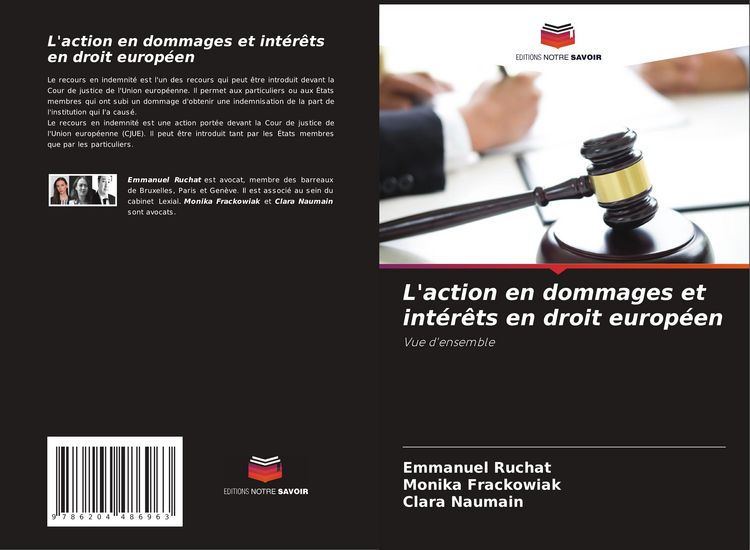 Produktbild: L'action en dommages et int&eacute;r&ecirc;ts en droit europ&eacute;en