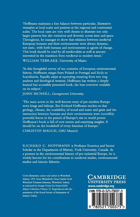 Produktbild: An Environmental History of Medieval Europe