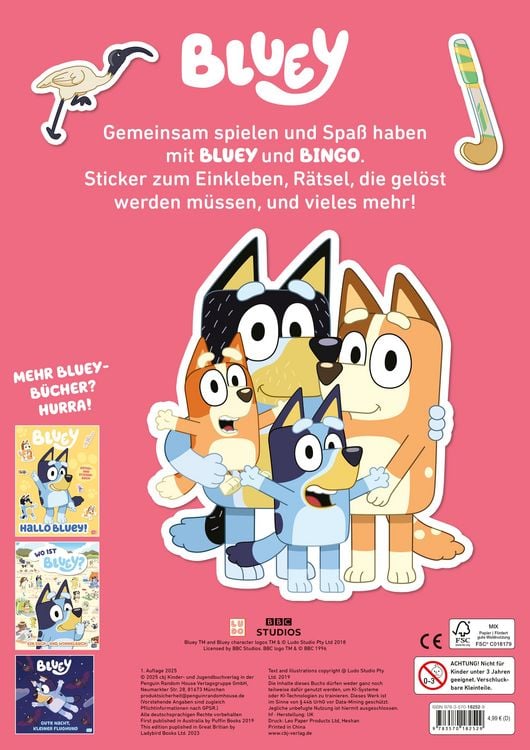 Produktbild: BLUEY &ndash; Spielzeit