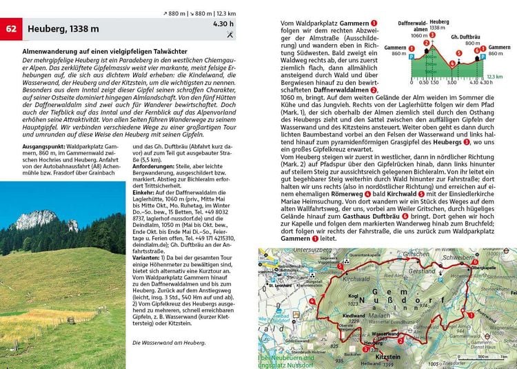 Produktbild: ROTHER Wanderf&uuml;hrer Chiemgau
