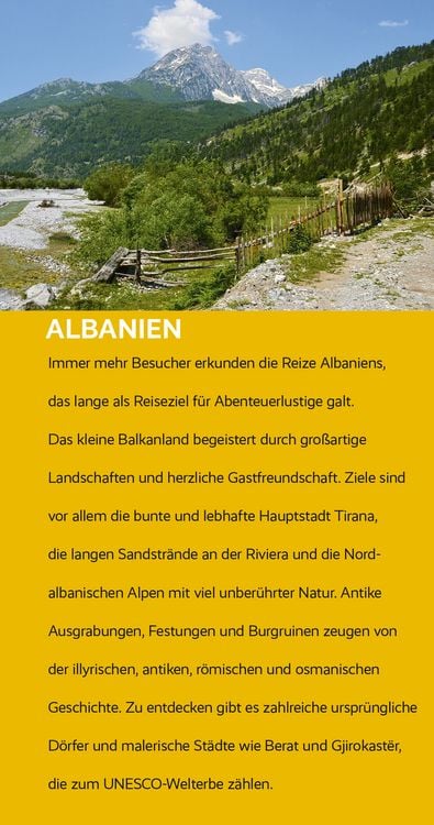Produktbild: TRESCHER Reisef&uuml;hrer Albanien