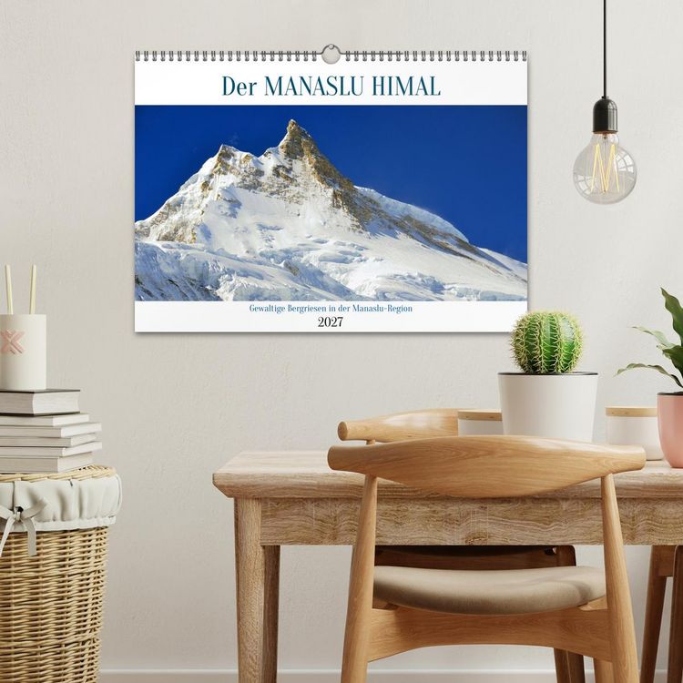Produktbild: Der Manaslu Himal, gewaltige Bergriesen (Wandkalender 2027 DIN A3 quer), CALVENDO Monatskalender