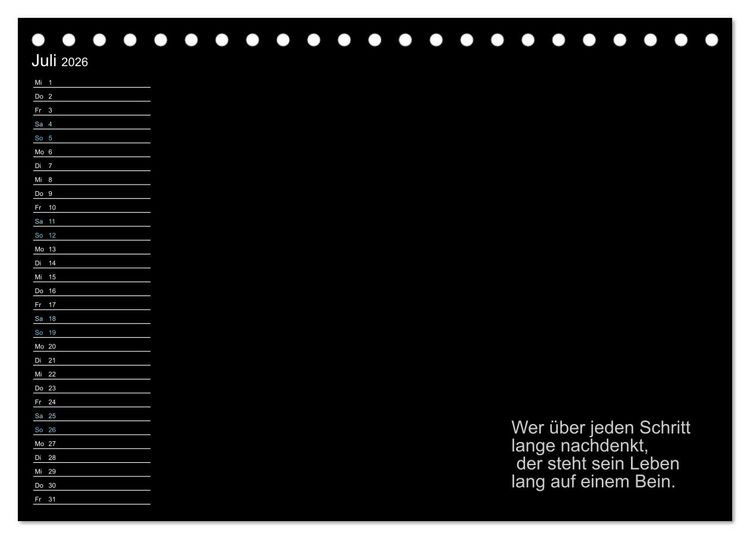 Produktbild: Mein Pers&ouml;nlicher Kalender (Tischkalender 2026 DIN A5 quer), CALVENDO Monatskalender