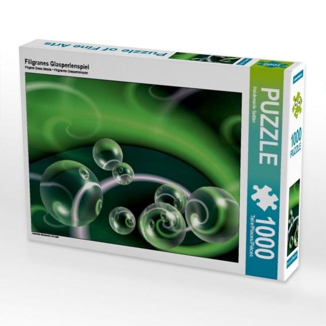 Produktbild: CALVENDO Puzzle Filigranes Glasperlenspiel 1000 Teile Puzzle quer | 1000 Teile Lege-Gr&ouml;&szlig;e 64 &times; 48 cm Foto-Puzzle f&uuml;r gl&uuml;ckliche Stunden