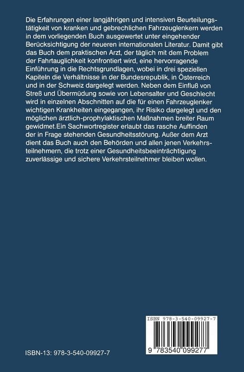 Produktbild: Der Kranke als Fahrzeuglenker