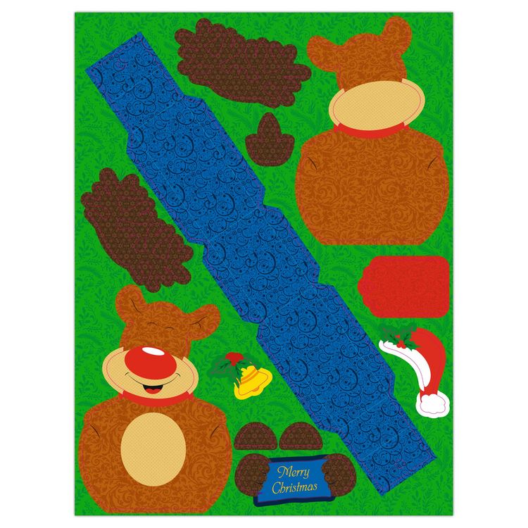 Produktbild: URSUS Geschenktaschen Paper gift boxes, Rentier