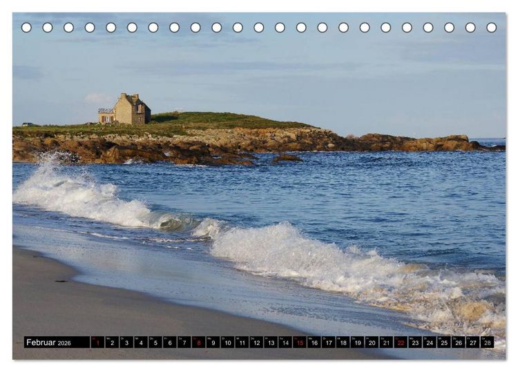 Produktbild: Liebenswerte Bretagne (Tischkalender 2026 DIN A5 quer), CALVENDO Monatskalender